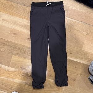Lands' End Black Kids Sweatpants